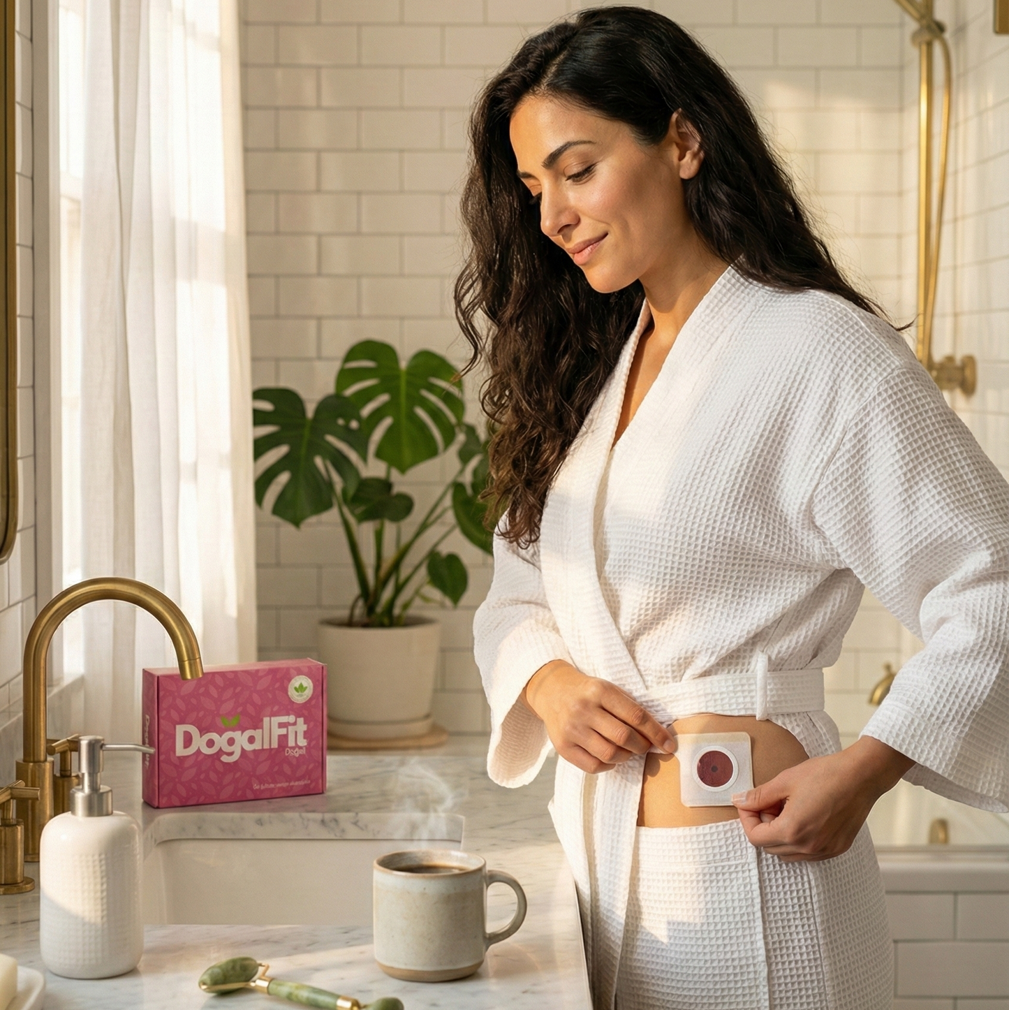 Doğalfit™ Slim Patch – Termal Aktivasyonlu Bölgesel İnce Göbek Bandı